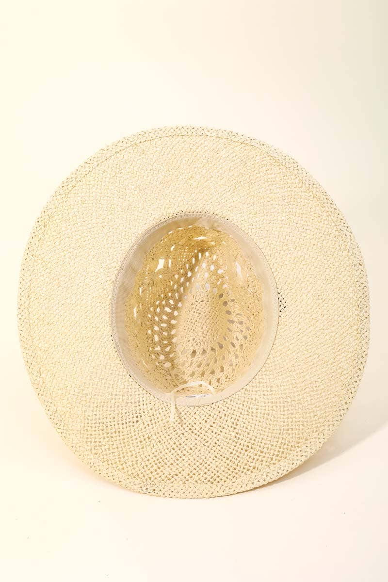 Straw Braided Fashion Sun Hat