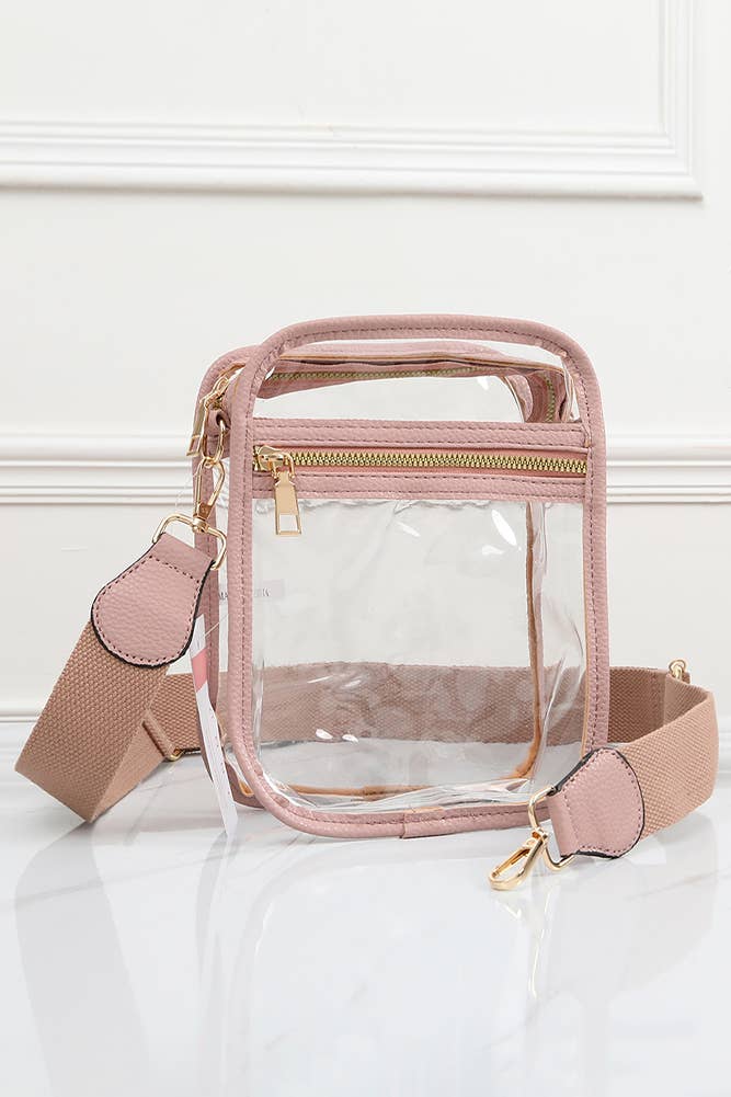 Clear PU Cross Body Mini Bag