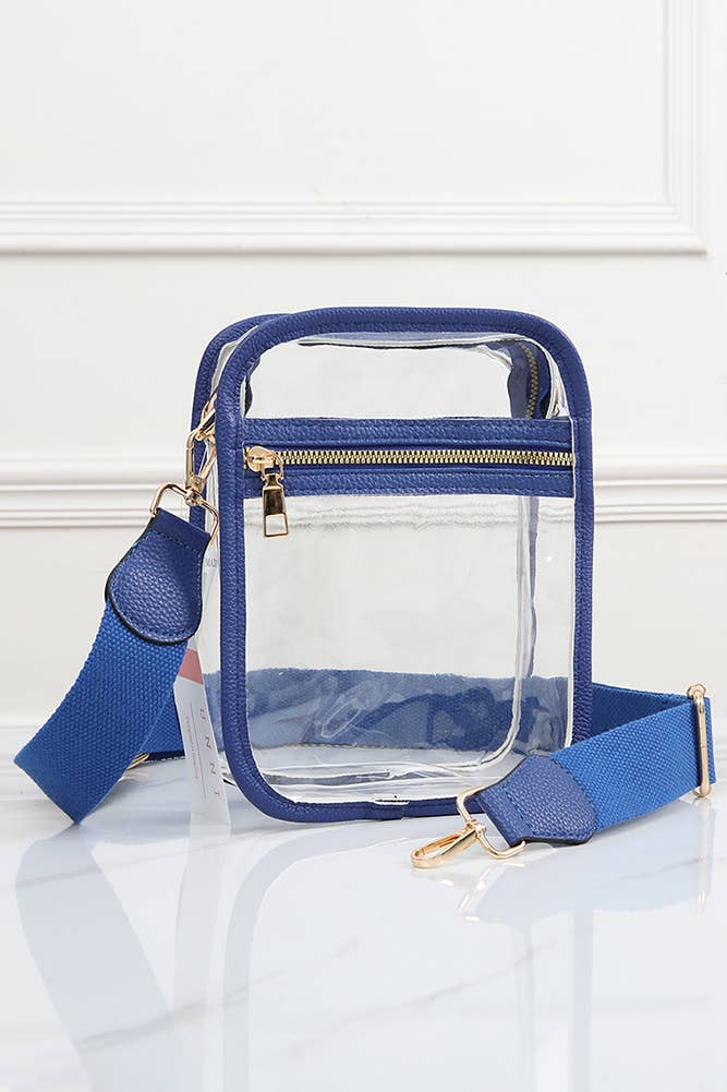 Clear PU Cross Body Mini Bag