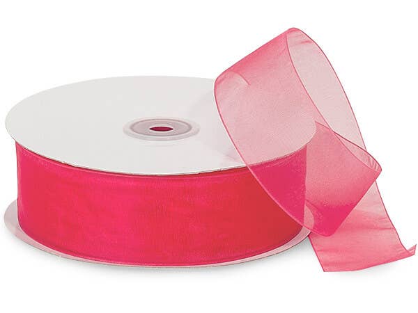 Sheer Organza Gift Packaging Ribbon