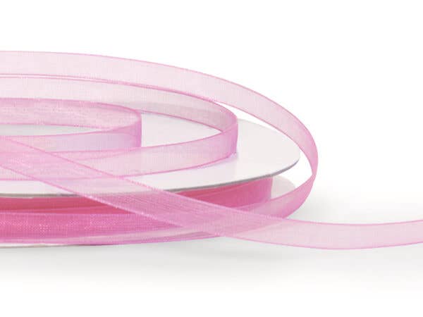 Sheer Organza Gift Packaging Ribbon