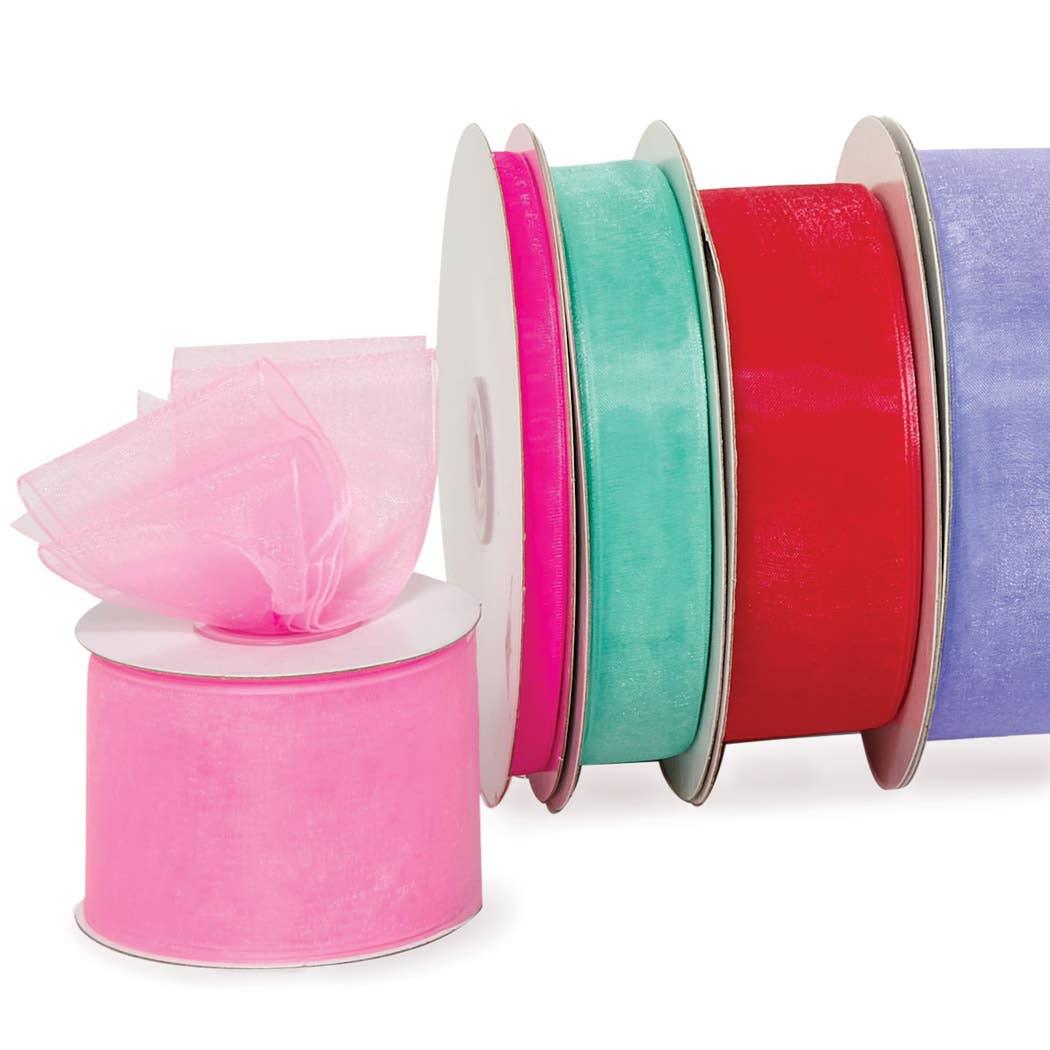 Sheer Organza Gift Packaging Ribbon