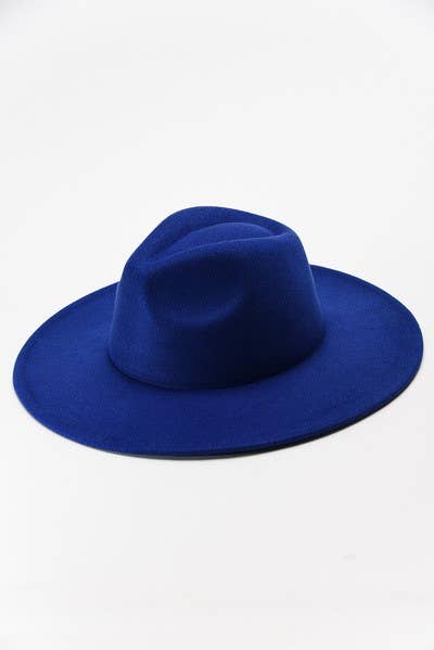 A VINTAGE PLAIN FEDORA HAT | 40HW012