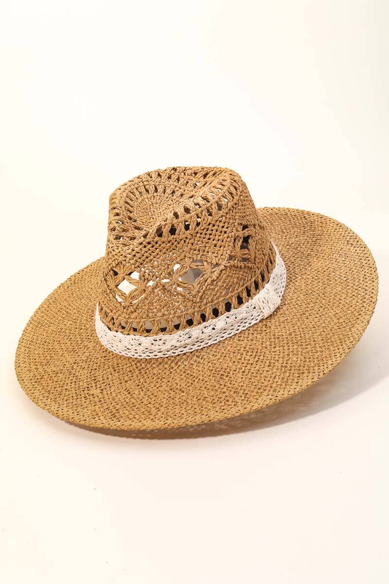 Straw Braided Fashion Sun Hat