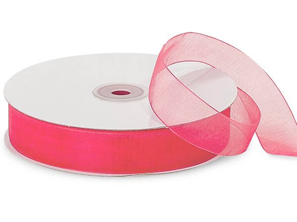 Sheer Organza Gift Packaging Ribbon